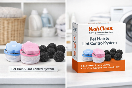 🧡 Pet Hair & Lint Control System – Yeah Clean